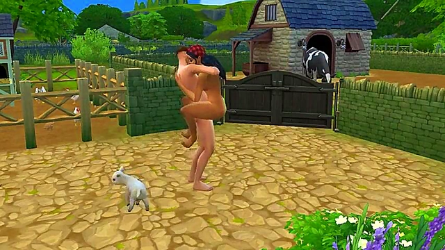 Farm Goddess Rides Cock Hard In Delicious 3D Hentai Action