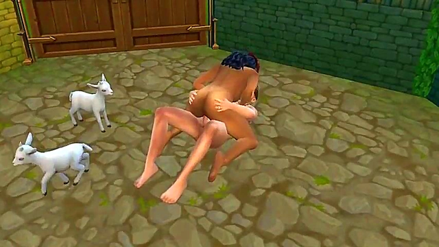 Farm Goddess Rides Cock Hard In Delicious 3D Hentai Action