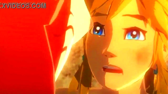 Horny Pink Pantheress Dances seductively To Zelda Music In Hentai Fantasy