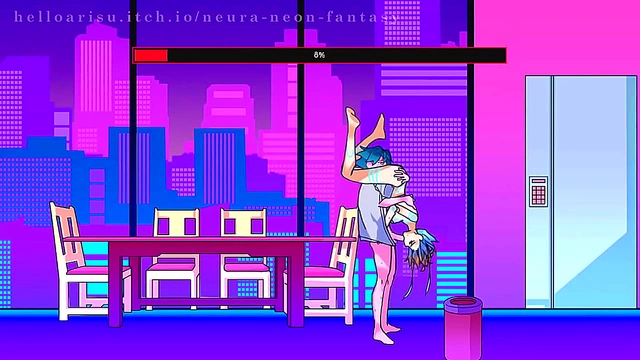 Cute Anime Chick Enjoys Erotic Fantasy Adventure in NEURA –NEON Day 8