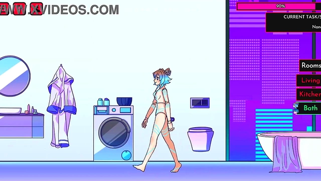 Cute Anime Chick Enjoys Erotic Fantasy Adventure in NEURA –NEON Day 8