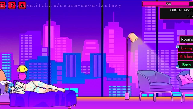 Cute Anime Chick Enjoys Erotic Fantasy Adventure in NEURA –NEON Day 8