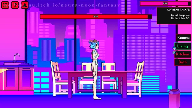 Cute Anime Chick Enjoys Erotic Fantasy Adventure in NEURA –NEON Day 8