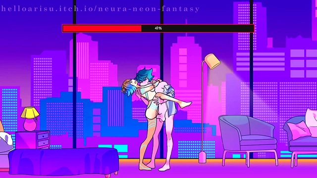 Cute Anime Chick Enjoys Erotic Fantasy Adventure in NEURA –NEON Day 8