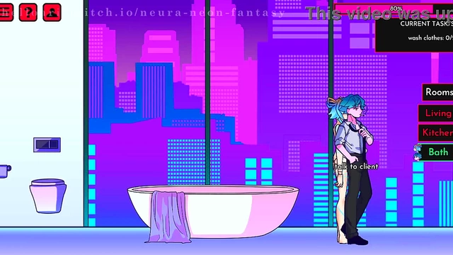 Cute Anime Chick Enjoys Erotic Fantasy Adventure in NEURA –NEON Day 8