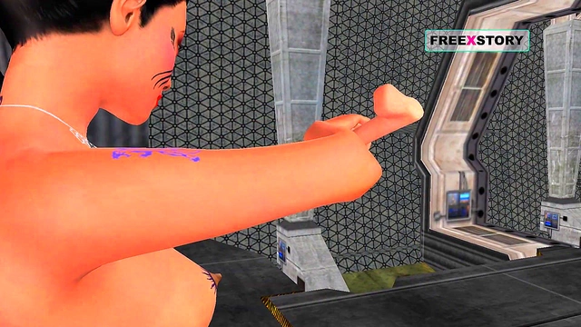 Sexy 3D Anime Indian Teen Masturbates With Banana & Shows Off Steamy Sex Poses