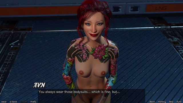 Redheaded Asian Beauty Gets Pounded In 3D Hentai Space Adventure With Huge Cumshots