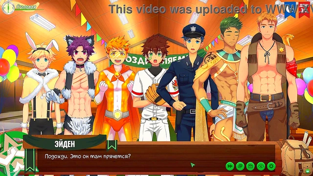 Friends Camp Episode 54 – Russian VoiceOVER Party Success With Yaoi Anime Action