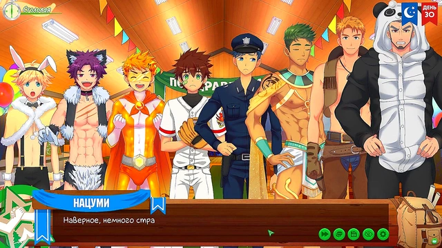 Friends Camp Episode 54 – Russian VoiceOVER Party Success With Yaoi Anime Action