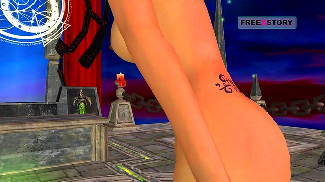 Indian Teen Shows Sexy Poses in Animated 3D Cartoon Sex Session