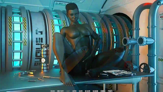 Ebony Goddess Takes Control in Hot 3D Anime Sex Adventure
