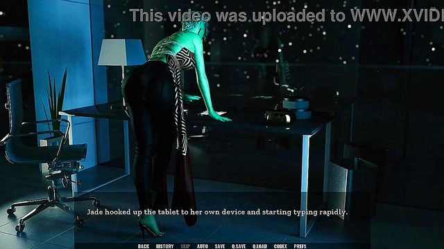 Ebony Goddess Takes Control in Hot 3D Anime Sex Adventure