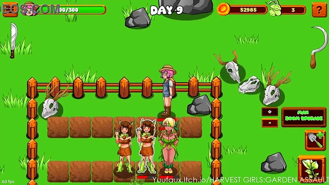 Cute Anime Girls Seduce in Erotic Tower Defense Adventure Day 7-9