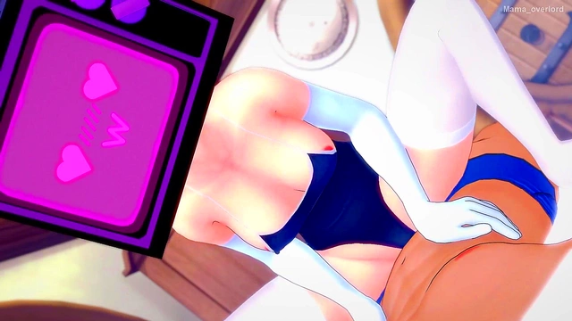 TV Woman Seduces in Swimsuit for Uncensored Anime Fun in Skibidi Toilet