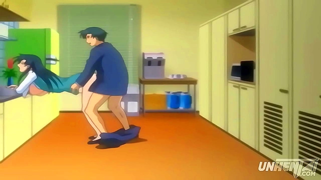 Hot Anime MILF Secretary Caught By Boss For Naughty Office Sex Fantasies