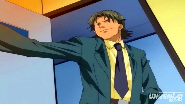 Hot Anime MILF Secretary Caught By Boss For Naughty Office Sex Fantasies