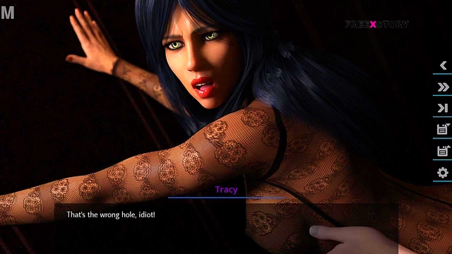 Alex Fucks Tracy's Pussy & Ass Holes From Behind in Dreams of Desire 3D Anime Game