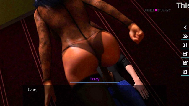 Alex Fucks Tracy's Pussy & Ass Holes From Behind in Dreams of Desire 3D Anime Game