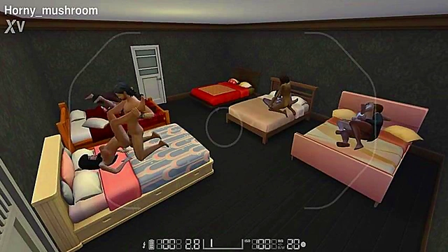 Orgy Caught On Security Camera – 3D Hentai Yuri Action Unleashed