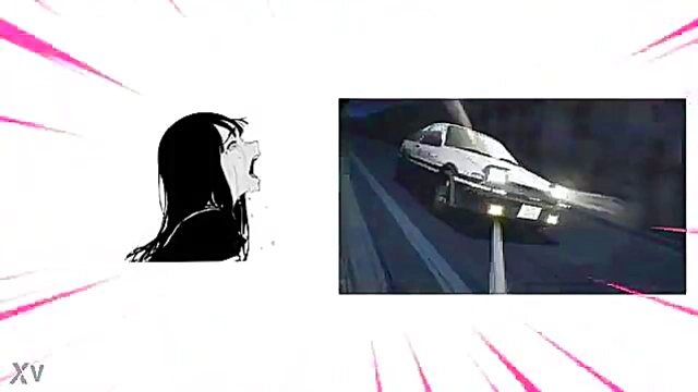 Horny Takumi From Initial D Rides European Chick In Fake Taxi For Steamy Hentai Action