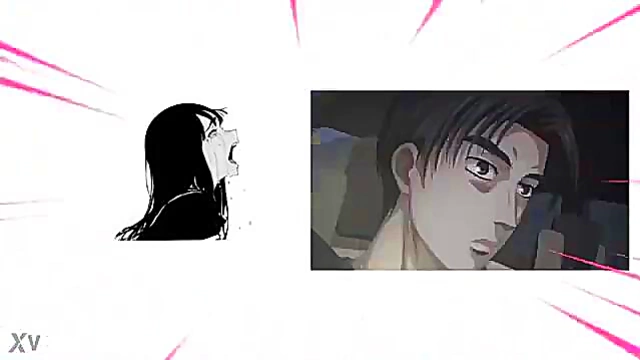 Horny Takumi From Initial D Rides European Chick In Fake Taxi For Steamy Hentai Action