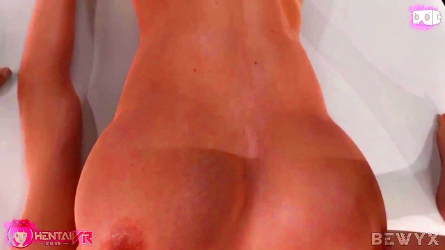 FemShep Deepthroats Commander Shepard for Intense VR Hentai Blowjob Experience