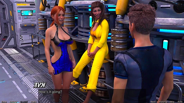 Petite Brunette & Busty Redhead Crave Intense Anal Threesome Adventure