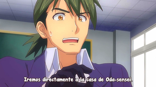 Big-Titted Anime Wife Sucks Dick Hard For Sensei Satisfaction