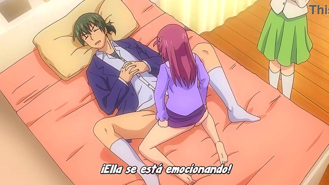 Big-Titted Anime Wife Sucks Dick Hard For Sensei Satisfaction