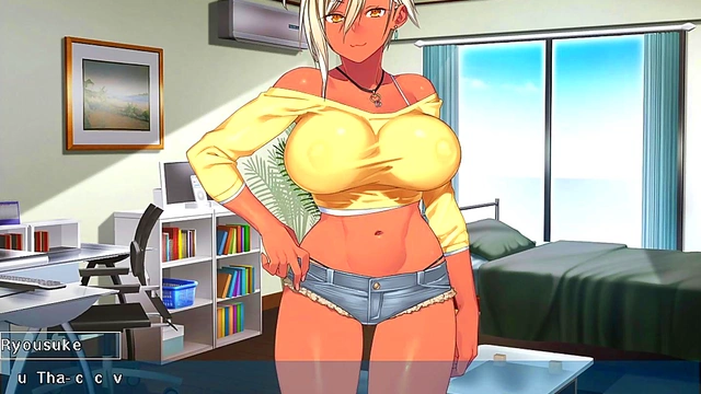 Busty Kanobitch Gets Fucked Hard On The Patio In Ecchi Anime Adventure