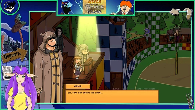 Sexy Anime Witch Trains Her Hot Brunette Body In Steamy Hentai Action