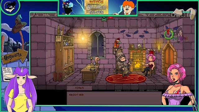 Sexy Anime Witch Trains Her Hot Brunette Body In Steamy Hentai Action