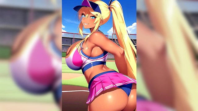 Big-Busted Anime Girls Show Off Their Curves in Sexy AI Art Compilation