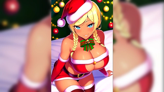 Big-Busted Anime Girls Show Off Their Curves in Sexy AI Art Compilation