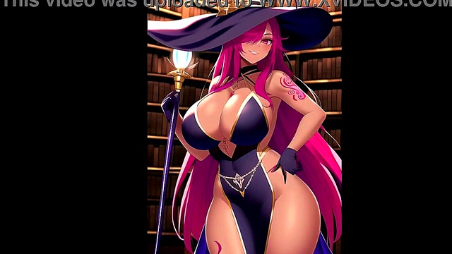 Big-Busted Anime Girls Show Off Their Curves in Sexy AI Art Compilation