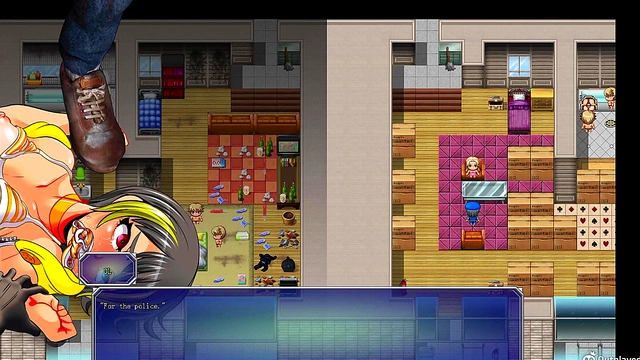 Busty Anime Goddess Sucks Dick & Gets Facial In Sneaky Disorder Game Scene