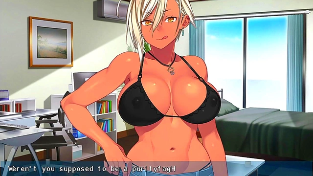 Busty Kanobitch Tempts You in Epic Hentai Adventure Ep2 Tease Session