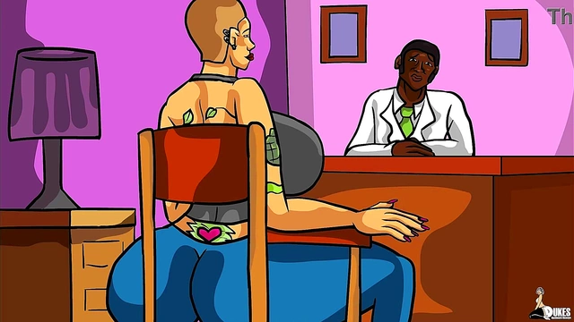 Busty Anime Stripper Fucks Lawyer For Free Legal Services