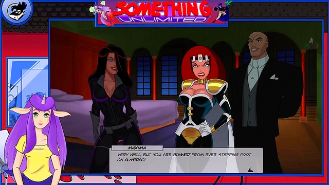 Hot Anime Vtubers With Big Tits Dance & Game for Sexy Fun in Something Unlimited