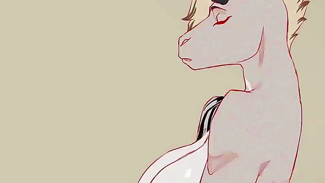 Furry Anime Chick Rides Big Dick For Cabin Creampie Orgasm