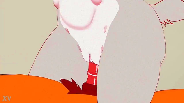 Furry Anime Chick Rides Big Dick For Cabin Creampie Orgasm