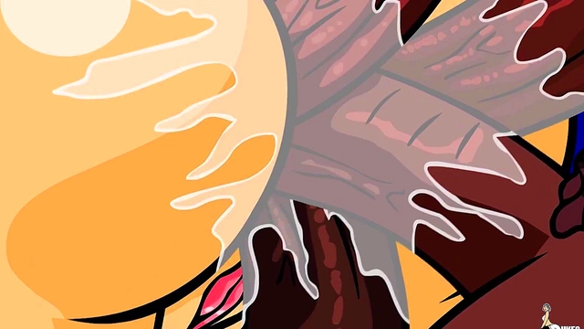 Horny MILF Saves Stepdaughter by Giving Tight Asshole to Horny Anime Dude