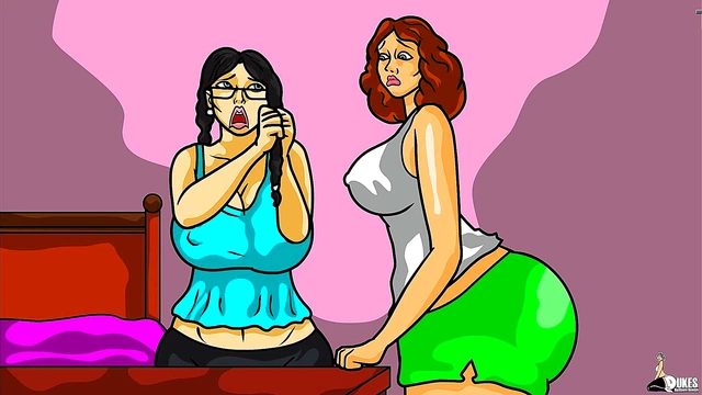 Horny MILF Saves Stepdaughter by Giving Tight Asshole to Horny Anime Dude