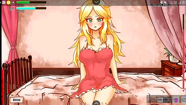 Horny Latina Anime Chick Gets Fucked In Echi Fantasy Game Simulation