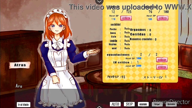 Horny Latina Anime Chick Gets Fucked In Echi Fantasy Game Simulation