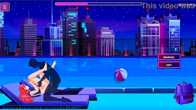 Cute Anime Babe Seduces in Short Sleeve Rashguard for Erotic Fun