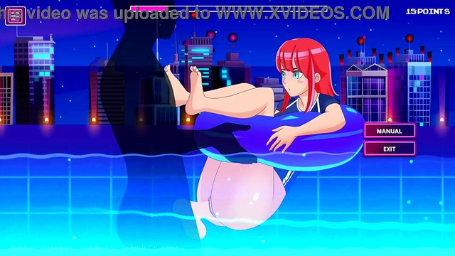 Cute Anime Babe Seduces in Short Sleeve Rashguard for Erotic Fun