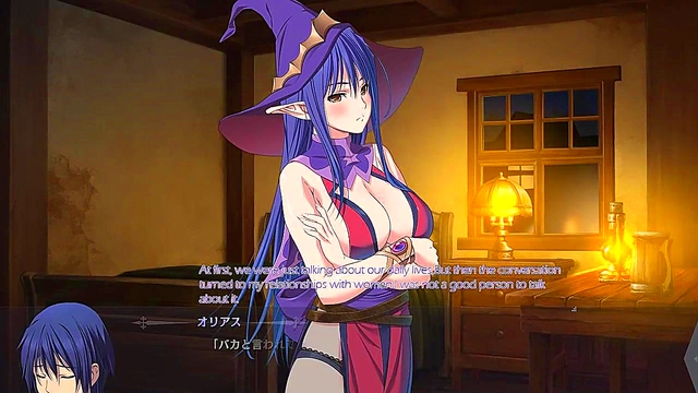 Hentai Anime Dungeon – Eroge Visual Novel Sex Scene With Subtitles
