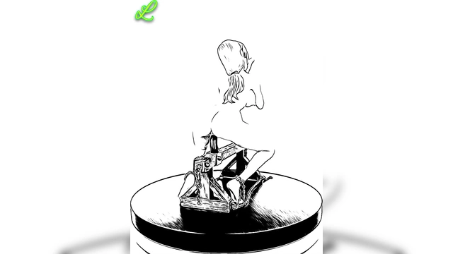 Hentai Anime Figure Comes Alive for Naughty Fun with Manga Couple