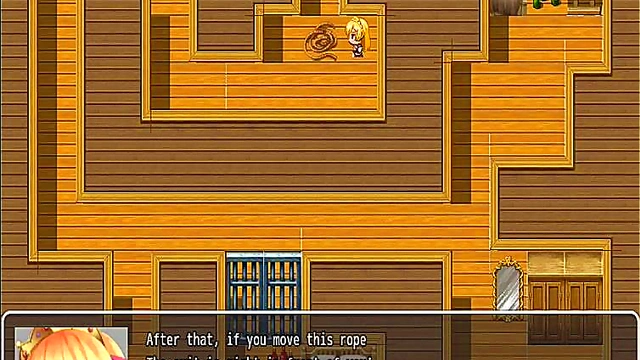 Blonde Princess Gets Seduced in Erotic Anime Game Adventure